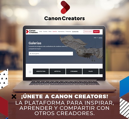Canon Creators plataforma para que sus usuarios compartan su contenido creativo