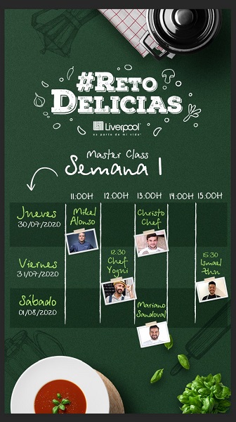 Delicias de la cocina en Master Class by Liverpool