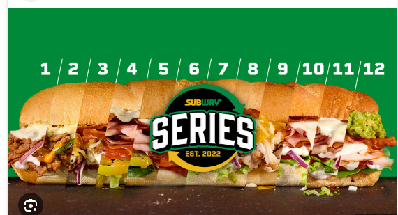 Subway presentó su menú Subway Series