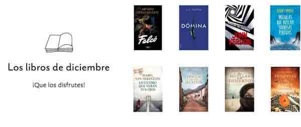 Cada elección mensual incluye varios de los libros más reconocidos del panorama narrativo internacional, pero también apuesta por nuevos descubrimientos y por genios de las letras.