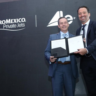 Aeroméxico estrena servicio de aviones privados