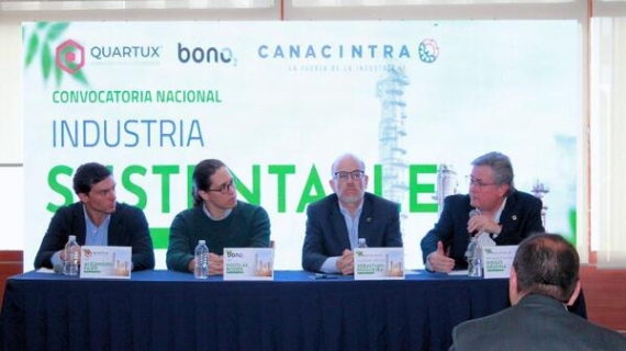 Quartux, Bono2 y CANACINTRA destacan avances de la sustentabilidad 