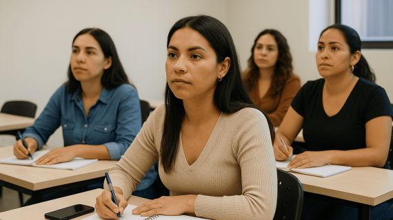 AMMJE capacita a mujeres en diversas áreas de negocios.