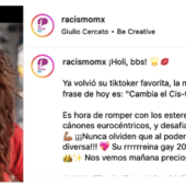 Campaña realizada con IA en apoyo a la comunidad Trans