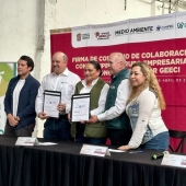 Convenio para impulsar el reciclaje en la entidad