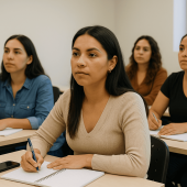 AMMJE capacita a mujeres en diversas áreas de negocios.